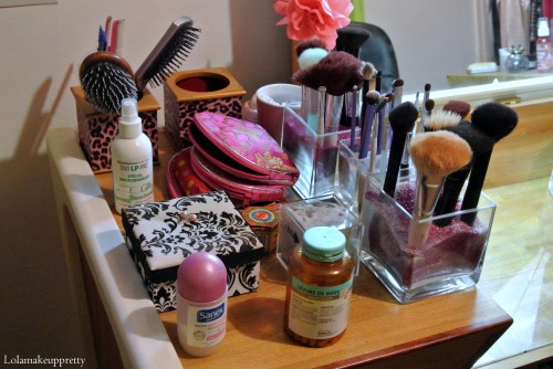 Rangement maquillage 