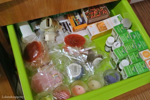 Rangement maquillage 