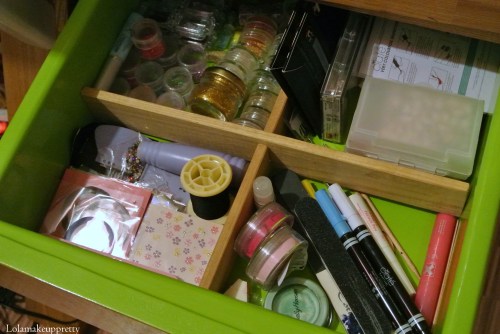 Rangement maquillage 