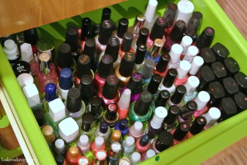 Rangement maquillage 