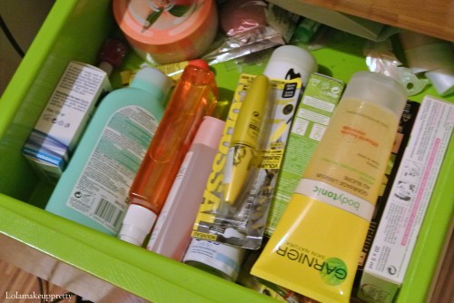Rangement maquillage 