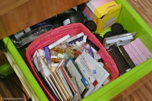 Rangement maquillage 