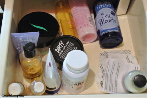 Rangement maquillage 