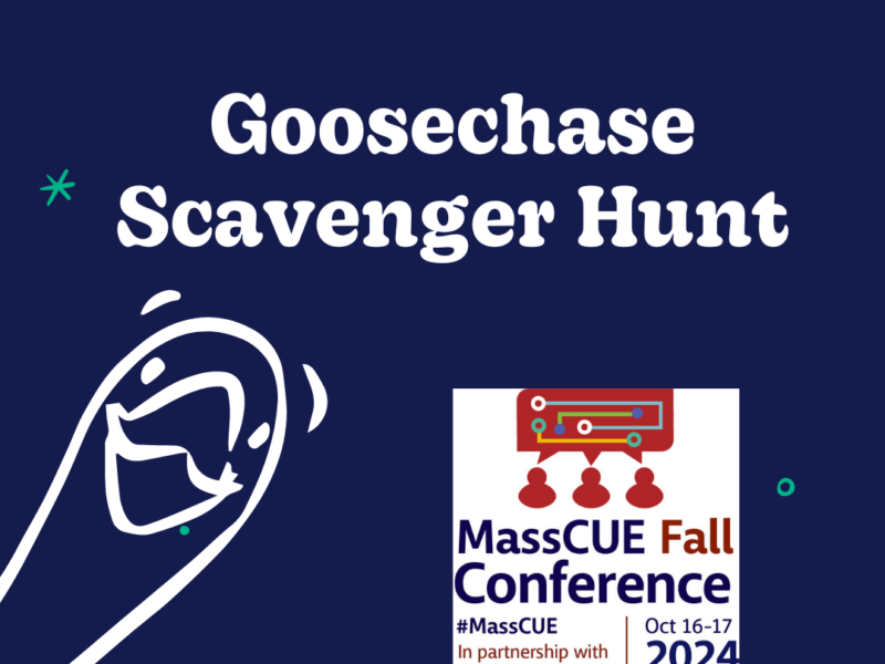 Goosechase scavenger hunt at the 性受虐视频 Fall Conference graphic