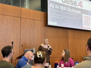 AJ Cote Conversation with DESE: AI in K-12 Schools: MA DESE Update